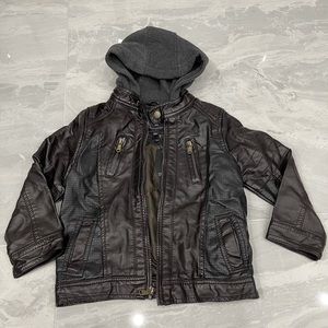 Leather Jacket Toddler Size 4T